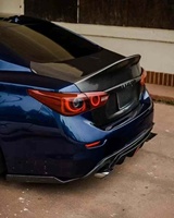 Coffre arrière en fibre de carbone noire de haute qualité de la marque YT pour Infiniti Q50 2017-2020