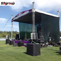 Soporte de Truss de Aluminio Portátil Personalizado OEM para Exhibición de Pantalla LED, Iluminación de Escenario y Eventos en Interiores y Exteriores