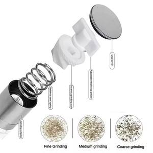 Molinillo de Sal y Pimienta 2 en 1, Manual, de Acero Inoxidable, con Mecanismo de Cerámica Ajustable, Utensilio de Cocina - Product Image 6