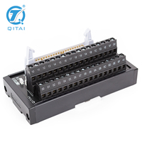 Module de bornier industriel QMT011, indicateur lumineux PLC 32 bits E/S, connexion par vis pour panneaux de commande automobile