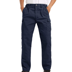 Wholesale Men's Casual All-Terrain Tactical Straight Canvas <b>Pants</b> <b>Waterproof</b> Elastic <b>Cargos</b> Wear-Resistant Outdoor Quick Dry - Product Image 1