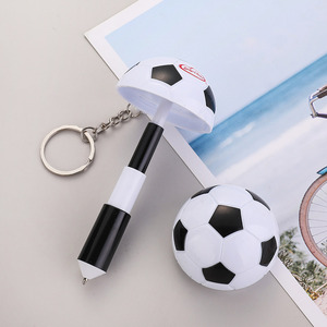 Stylos à bille rétractables fantaisie en forme de ballon de football, <span class=keywords><strong>encre</strong></span> bleue/<span class=keywords><strong>noire</strong></span>, 8 cm, pour l'école et le <span class=keywords><strong>sport</strong></span> G (Bd Autoshield Duo Safety) - Product Image 5