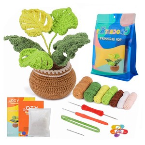 DIY-Häkel-<span class=keywords><strong>Set</strong></span> für Anfänger Erwachsene Garn-Häkel-<span class=keywords><strong>Set</strong></span> für Anfänger Häkel-Anfänger-<span class=keywords><strong>Set</strong></span> für Anfänger - Product Image 4
