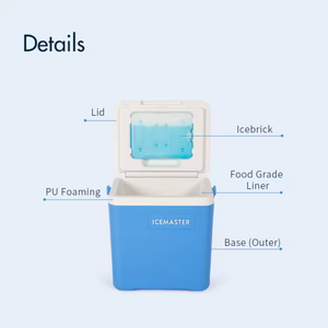 Hộp làm mát di động kiểu hiện đại dành cho cắm trại ngoài trời, dễ mang theo, dung tích 5L, 16L, 20L, dùng để bảo quản insulin, khuôn ép cứng, đồ dùng cứng cáp - Product Image 4