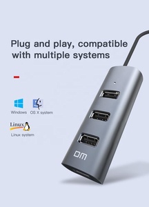 Trung tâm Hợp kim nhôm <span class=keywords><strong>USB2.0</strong></span> với cổng sạc và dữ liệu 1 đến 4 trong Stock-CHB008 - Product Image 6