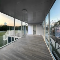 Casa Cápsula Apple Cabin Moderna e Acessível de Luxo, Casa Móvel de 20 pés com Banheiro, Impermeável e com Painel Solar