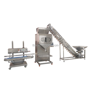 Machine de pesage et d'emballage semi-automatique à vibration pour le chlorure de calcium (<span class=keywords><strong>1kg</strong></span>, 2kg, 5kg) en sacs et petits seaux - Product Image 5