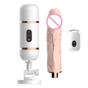 Hochwertiger Realistischer Dildo für Männer Sexmaschine Weiblich 7 Geschwindigkeiten Teleskop-Vibrator Frauen Klitoris Masturbationshilfe Produkt - Product Image 2