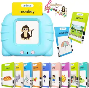 Kinderen Engels Leren Logopedie Machine Speelgoed 224 Zichtwoorden Educatieve Cognitie Montessori Praten Flash Card Speelgoed