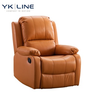 Fauteuil inclinable électrique de loisirs en <span class=keywords><strong>cuir</strong></span>, design moderne, dossier réglable, pour salon – Canapé inclinable électrique - Product Image 2