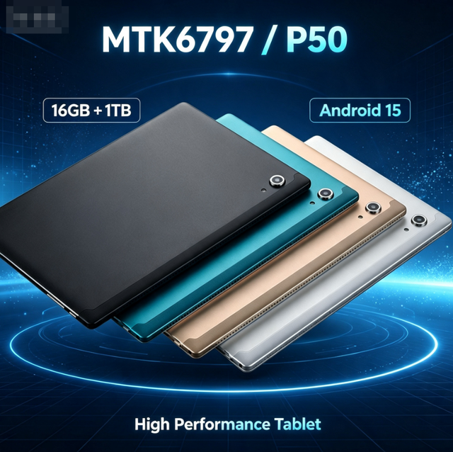 Wholesale Business Tablet 10.1 Inch Android 15 16GB+1TB Dual SIM Dual Band WiFi 2.4G+5G Customizable OEM ODM Tableta Android