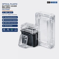 Moulage par injection optique de plastique à haute répétabilité pour couvercles de batteries avec analyse de moulerie et revue de processus