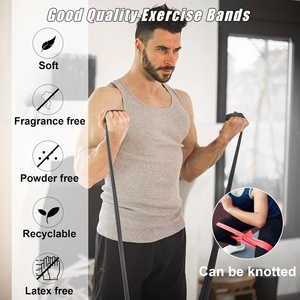 Juego <span class=keywords><strong>de</strong></span> 5 Bandas Elásticas <span class=keywords><strong>de</strong></span> Yoga TPE Resistentes y Gruesas para Ejercicios <span class=keywords><strong>de</strong></span> Fitness, Gimnasio, Entrenamiento <span class=keywords><strong>de</strong></span> Fuerza, Fisioterapia - Product Image 4