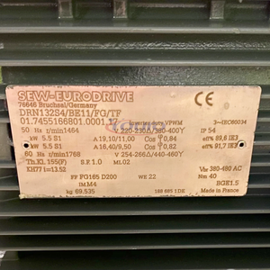 มอเตอร์ Eurodrive DRN132S4/BE11/FG/TF AC ของแท้ใหม่ 100% ประสิทธิภาพระดับพรีเมียม IE3 มอเตอร์ 4 โพล มีสินค้าในคลัง - Product Image 3
