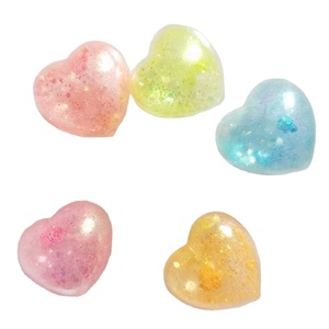 Vente en gros de balles anti-stress scintillantes en forme de cœur pour filles et garçons, jouets sensoriels, cadeau pour la Saint-Valentin - Product Image 2