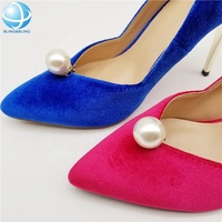 Charmes de chaussures en perles amovibles, décorations pour chaussures de mariée, clips pour chaussures de mariage