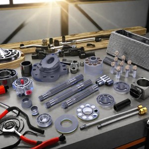 อะไหล่เครื่องจักรก่อสร้างสำหรับมอเตอร์ไฮดรอลิกแบบหมุนซีรีส์ K3V ของ Hanix รุ่น Piston - Product Image 3
