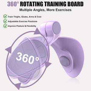 VANTUR Appareil d'entraînement des muscles du plancher pelvien en plastique pour usage domestique, yoga, pilates, tonification des cuisses, outil de récupération post-partum, léger - Product Image 2