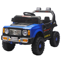 Voiture jouet télécommandée tout-terrain à batterie pour enfants de 2 à 4 ans avec lumières et musique