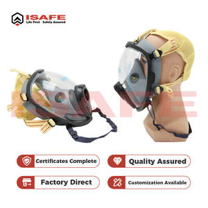 เครื่องช่วยหายใจแบบกรองอากาศด้วยพลังงาน (PAPR) รุ่น ISAFE IGM2000 - หน้ากากป้องกันแก๊สพิษแบบเต็มหน้าและระบบกรองอากาศสำหรับงานอุตสาหกรรม - Product Image 2