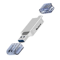 NM-lector de tarjetas de memoria OTG 2 en 1 NM y TF, nano tipo C