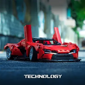 Kit de construction de modèle technique Daytona SP3 Block 1:14 pour adultes constructeur Supercar jouets pour enfants briques cadeaux