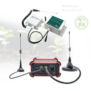 Penguji tanah bunga PH Meter online tanpa kabel, ph sensor tanah pertanian pintar lorawan sensor ph tanah