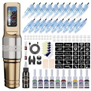 Ghostaxe, gran oferta, kits y suministros completos de tatuaje para principiantes, juego de máquina de tatuaje rotativa - Product Image 4