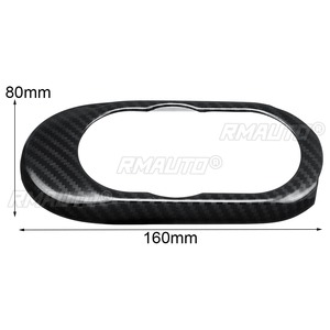 แผงคอนโซลควบคุมอัตโนมัติสำหรับ BMW สำหรับ MINI สำหรับ Cooper S F55 F56 F57 สติ๊กเกอร์ตกแต่งภายในรถยนต์ แผ่นปิดคาร์บอนไฟเบอร์ - Product Image 5