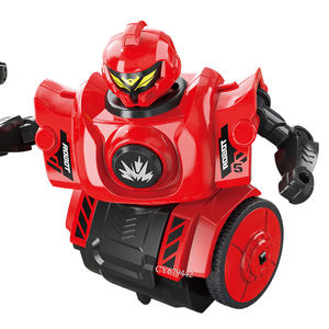 Ensemble de jouets de construction de robots STEM, robots de combat à éjection RC, robots télécommandés, robots de combat pour enfants - Product Image 5