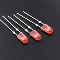 Jstronic 346 546 Diffuseur DIP 3mm 4mm 5mm Diode électroluminescente ovale LED Rouge Bleu Vert Jaune Blanc