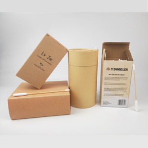 Commercio all'ingrosso 6 pollici Qtips lunghi grandi Cotton fioc eco-friendly per la pulizia dell'orecchio bastoncini di bambù per cani eco-friendly Cotton fioc - Product Image 6