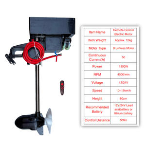 350 Pond Trollen Motor Propeller Pedaal Vissen Kajak Accessoire 5 Pk Buitenboordmotor - Product Image 4