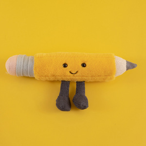 Jellycat 2025 del Reino Unido, Regla de Lápiz de Peluche, Muñeco de Peluche y Regalo, Papelería Divertida, Novedad de Otoño, Interesante - Product Image 6