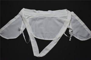 Camisa desmontable cuello blanco cuello de algodón decorativo de prendas de vestir de mujeres collar - Product Image 5