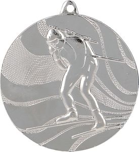 Médaille de bronze or argent personnalisée en gros Médaille de tir en <span class=keywords><strong>ski</strong></span> aux Jeux d'hiver Médaille de biathlon personnalisée - Product Image 3