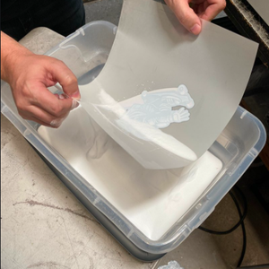 Supercolor PET DTF Adesivo Hot Melt Polvere Bianca 1 KG/Bag Shaker DTF DELL'UNITÀ di ELABORAZIONE Per La DONNA DTF Stampante a Trasferimento - Product Image 6