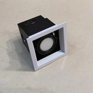 Foco de luz <span class=keywords><strong>led</strong></span> cob para interiores de Hotel, luz de punto ajustable de 5w, 7w, 12w y <span class=keywords><strong>20w</strong></span>, doble ángulo de doble cabeza, empotrado <span class=keywords><strong>cuadrado</strong></span> - Product Image 6