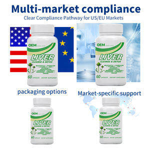 Suplemento Herbal Vegano para la Desintoxicación del Hígado, 100% a Base de Plantas, Cumple con las Normas de la UE, Etiquetado y Empaquetado Personalizados, Suplemento Apto para Veganos - Product Image 3