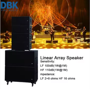 Caisson de basses d'extérieur double Line Array 18 pouces + haut-parleurs professionnels Haut-parleur Line Array double <span class=keywords><strong>10</strong></span> pouces Passif actif alimenté - Product Image 5