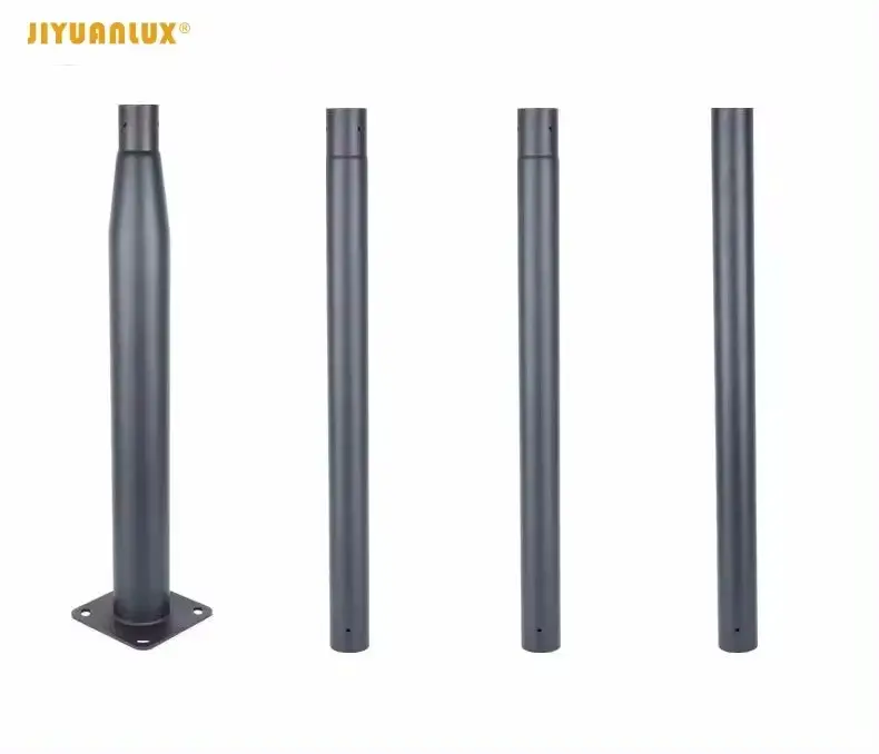 High Quality Universal inner diameter 76mm Outdoor Split Type Light Pole for Parking Lot LED Pole Light