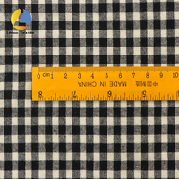 Derniers produits vente en gros de tissu de chemise en coton vichy rose en ligne 100% tissu à carreaux lavé uni en coton pour cadeaux de festival