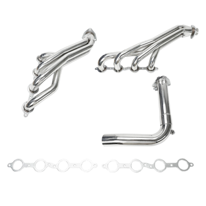 ท่อไอเสียสแตนเลสแท้ AUSO DP17517 ขนาด 1.2 มม. สำหรับรถแข่ง  แบบ Universal Exhaust System  สำหรับ Nissan 03-06 350Z G35 Z33/G35 V35 - Product Image 1