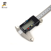 Calibre numérique électronique 0-150 mm (6 pouces) avec écran LCD large, outil de mesure