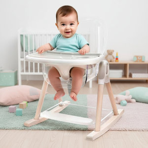 Seggiolone Moderno 10-in-1 per Bambini, Popolare Sedia Pieghevole da Cucina e Sala da Pranzo, Arredamento per Camera da Letto, Prodotti per Neonati - Product Image 1