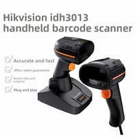 Lecteur de codes-barres 1D 2D portable HIKROBOT MV-IDH3013B, numérisation haute vitesse, source lumineuse LED, connectivité USB filaire, garantie 1 an