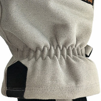Gants de sport en cuir de vachette d'usine OEM résistants aux coupures et chauffants de sécurité pour les travaux de manutention de métal et de soudage.