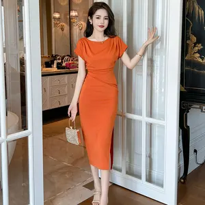 European And American Sexy Slim-fit Slimming Hip Sling Dress