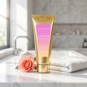 <span class=keywords><strong>Limpiador</strong></span> Facial Nutritivo con Niacinamida <span class=keywords><strong>para</strong></span> <span class=keywords><strong>Piel</strong></span> <span class=keywords><strong>Normal</strong></span> a Seca con Protección Antioxidante de Vitamina E Sin Sulfatos Logotipo Personalizado - Product Image 4
