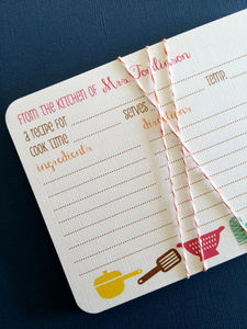 Personal isierte Rezept karten 4x6 Rezept karten Personal isierte Rezept karten - Product Image 2